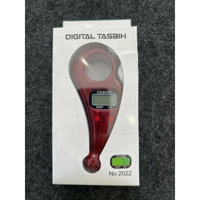 Tasbeeh Digital Rotating Beads Counter w/t Reset LED, Button & Battery change