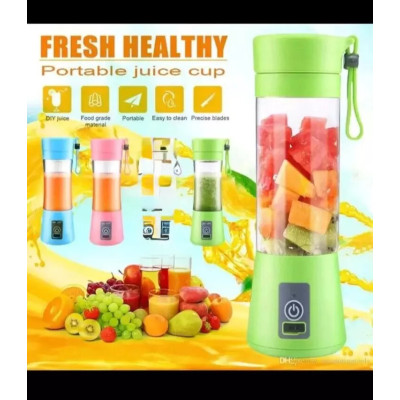 Portable & Rechargeable Battery Juice Blender380ml in Blue,Pink&Green usb charge