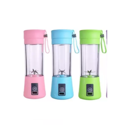 Portable & Rechargeable Battery Juice Blender380ml in Blue,Pink&Green usb charge