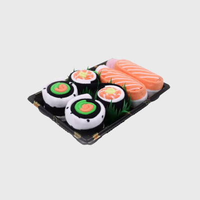 Unique Cotton Socks, Funky Sushi Shape Harajuku for Box Package Lover Unisex Unique Cotton Socks, Funky Sushi Shape Harajuku for Box Package Lover Unisex