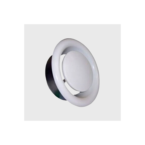 Metal Air Vent White Ceiling Grille Outlet Inlet Diffuser 4" 100mm