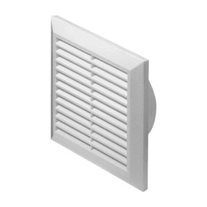 Air Vent Grille White 100mm